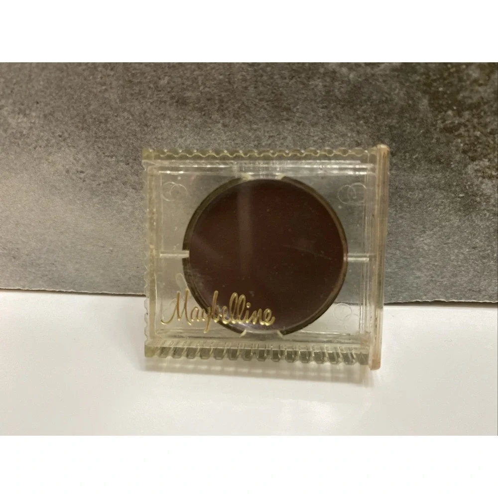 Vintage 50s 60s Maybelline Cream Eyeshadow Lip Cheek Makeup‎ Brown Rare New